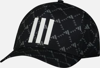 adidas Mens Adidas Tour 3 Stripe Cap Black - Size: ONE size