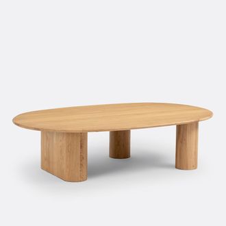 La Redoute Interieurs Salontafel, eiken fineer, CELMAR