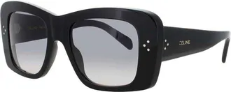 Celine Ladies Black Rectangular Sunglasses CL40321I01B