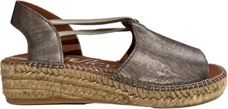 Viguera Sandalen - Dames - Sleehakken - Bruin - 38 EU - Leer - Schoenen