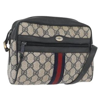 Gucci Pre-owned GG Canvas Schoudertas - Dames - Vintage Schoudertas - Veelkleurig - ONE Size - Leer - Vintage
