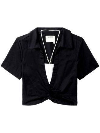 Musium Div. Canotta a strati - Nero