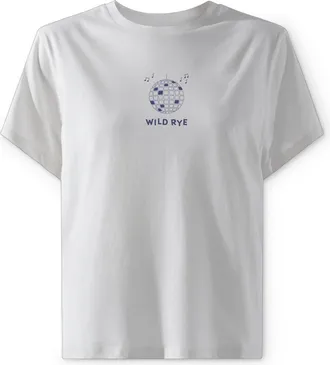 Wild Rye Womens Graphic T-Shirt White XXL