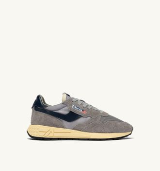 Autry SNEAKERS REELWIND LOW IN NYLON E SUEDE PLUMBEO E BLUE SPACE