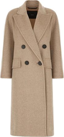 Max Mara Mujer, Abrigos, Beige, Talla: 2XS