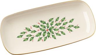 Lenox Hosting The Holidays Bread Tray