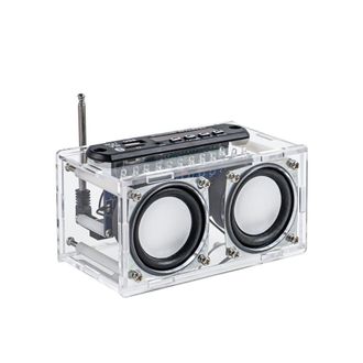 OEM Kit De Circuitos De Soldadura De Electr&oacute;nica Diy Para La Producci&oacute;n De Amplificadores De Altavoces De Radio Fm De Doble Canal