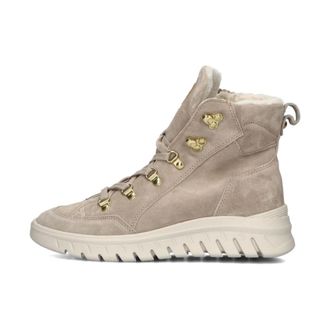 Waldl&auml;ufer Schoenen, Dames, Beige, 38 EU, Leer, Sue H Veterbooty