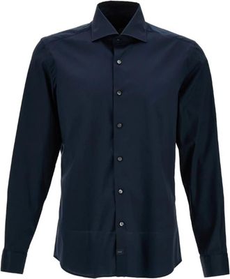 Fay Casual Overhemd - Heren - Casual Overhemden - Blauw - S - Overhemden