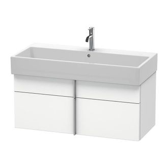 Duravit Duravit Vero Air Mueble De Pared 98,4 X 43,1 Cm, 1 Caj&oacute;n, 1 Extra&iacute;ble, Para Vero Air 235010, Color (frente/cuerpo): Blanco Mate Decoraci&oacute;n - Va6508018