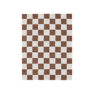 Lorena Canals Kitchen Tiles Teppich, 120 x 160 cm, toffee
