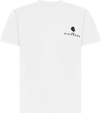 John Richmond Hombre, Camisetas, Blanco, Talla: M