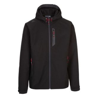 Trespass Mens Alwero Softshell Hybrid Jacket (Black) - Size Medium