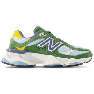 New Balance Mens 9060 - Running Shoes Green/Yellow/Blue Size 08.0