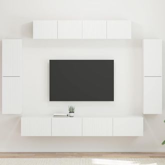 vidaXL Vidaxl Mueble De Tv 8 Pcs