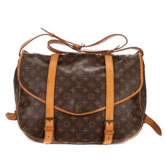 Louis Vuitton Double Strap Saumur GM schoudertas