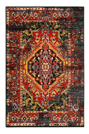 Wecon Home Alfombra multicolor de inspiraci&oacute;n neocl&aacute;sica 170x120