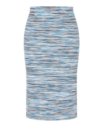 M Missoni Striped Print Pencil Skirt