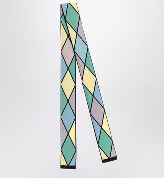 Valentino Garavani Rhombelle scarf in multicolored silk