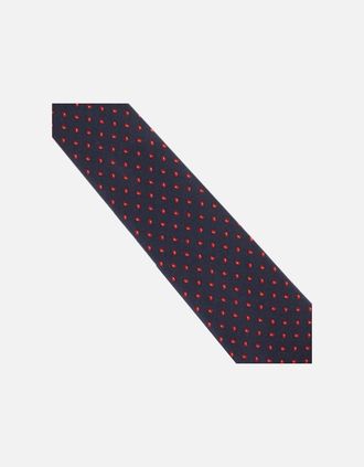 Dunhill Mens Dunhill Tie - Black - Size: ONE size