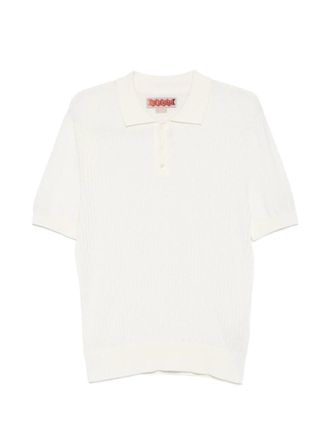 Baracuta Pattern Stitch ss Polo
