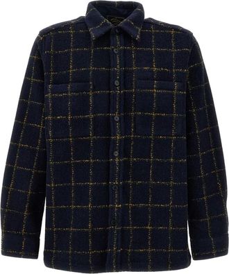 Portuguese Flannel Vega Overshirt - Shirts - Hombre - Azul - XL