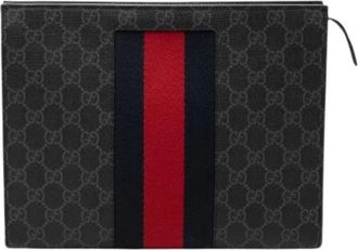 Gucci Pre-owned Clutch - Dames - Vintage Clutch - Zwart - ONE Size - Vintage