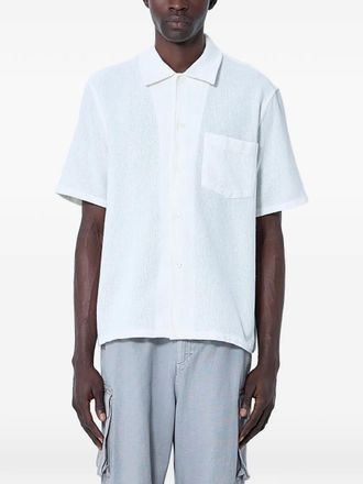 Our Legacy crochet pocket shirt - White