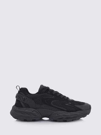 Plein Sport Pulse X Mesh and Leather Sneakers