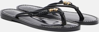 Amanu Studio Shela leather thong sandals