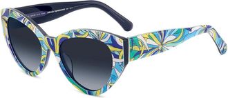 Kate Spade New York Zonnebrillen Paisleigh/S - Dames - Zonnebrillen - Blauw - 55 MM - Accessoires
