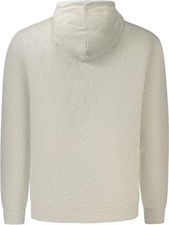 Tommy Hilfiger Logo-Embroidered Cotton Hoodie - Gray