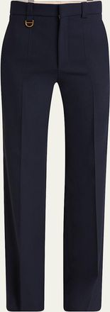ボトムスその他 Chloe Black asymmetrical wool trousers Chloé Chloé Black Asymmetrical Wool Trousers from $491.00