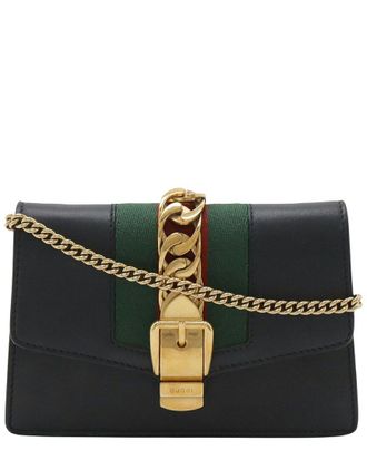 Gucci Sylvie Mini Chain Shoulder Bag (Authentic Pre-Loved)