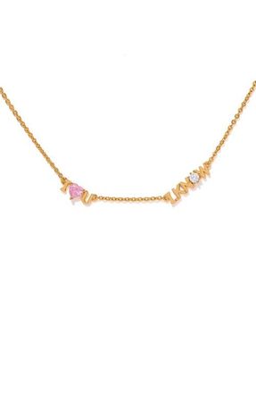 Girls Crew Star Wars I Love You I Know Necklace in Gold at Nordstrom
