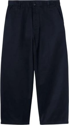 Carhartt Work in Progress Brady Pant - Heren - Wijde Broeken - Blauw - M - Katoen - Broeken