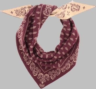 Guest In Residence Scarf - Burgundy
