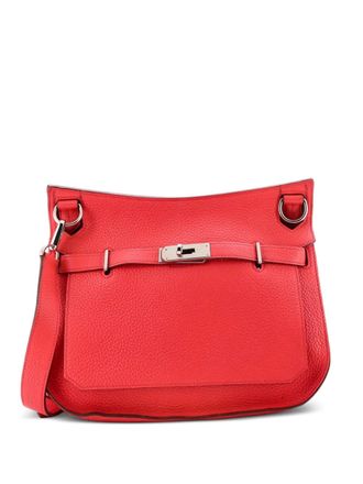 Herm&egrave;s Jypsiere Bag Clemence 28 shoulder bag - women - Calf Leather - One Size - Red
