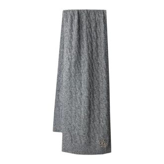 Liu Jo Sjaal - Dames - Accessoires - Grijs - Maat: ONE Size Wol