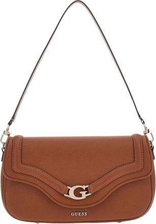 Guess Dea Schoudertas - Dames - Schoudertassen - Bruin - ONE Size - Leer - Tassen