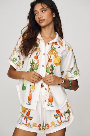 Farm Rio Biricutio Scarf Shorts
