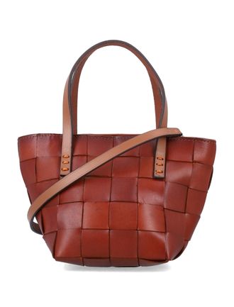 Dragon Diffusion Japan Mini Woven Leather Handbag