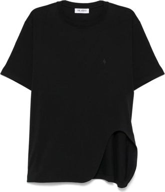 The Attico Dames, Tops, Zwart, Maat: XS Katoen