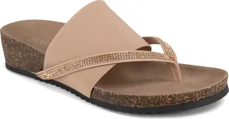 Italian Shoemakers Ziona Wedge Sandal in Natural at Nordstrom Rack, Size 10
