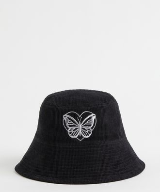 H&M Bucket Hat - Schwarz