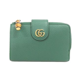 Gucci Emerald Green Leather Wallet (Bi-Fold) (Pre-Owned)