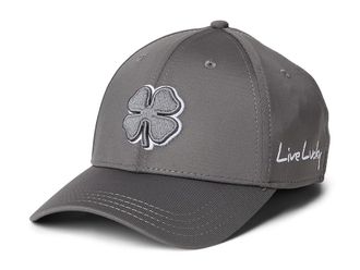 Black Clover Premium Clover 137 Hat Baseball Caps Charcoal Hat/3d Charcoal Clover/White Trim : LG/XL, Polyester/Spandex