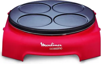 Moulinex Py312511 Crepera 4 Crep(s) 720 W Rojo
