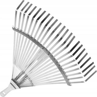 OEM Rastrillo Metal Plata Duradero Hojas Jard&iacute;n
