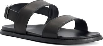 Dune London Mens Include - Leather Sandals - Black - Size UK 10